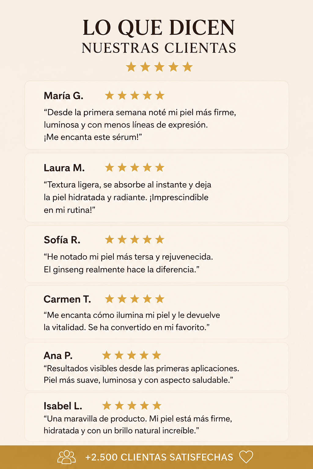 Serum Ginseng Antienvejecimiento