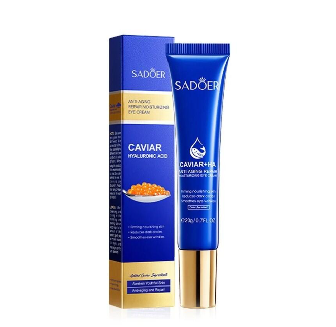Contorno de Ojos Reparador SADOER con Caviar y Ácido Hialurónico 20 g