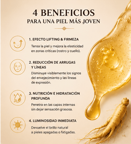 Serum Ginseng Antienvejecimiento