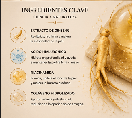 Serum Ginseng Antienvejecimiento